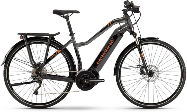 Фотографія Haibike 28" SDURO Trekking 6.0 Lady i500Wh (2019) 2019 Сірий